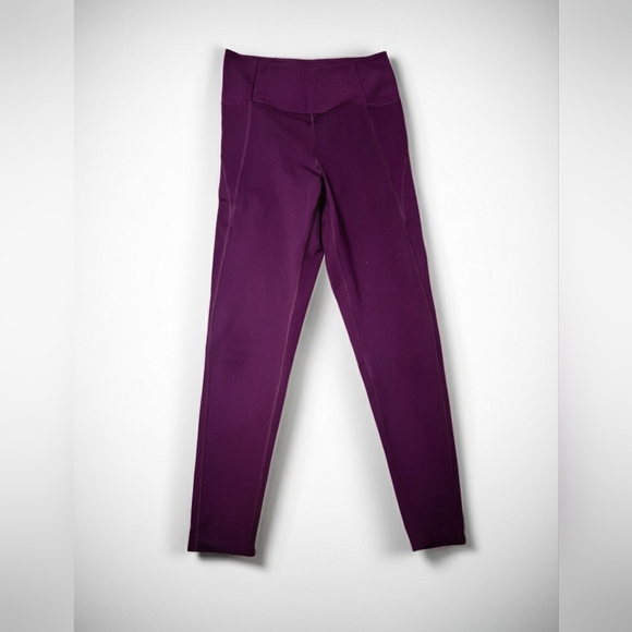 girlfriend collective Pants - Girlfriend Collective Compressive Full Length Legging Sz M Plum
